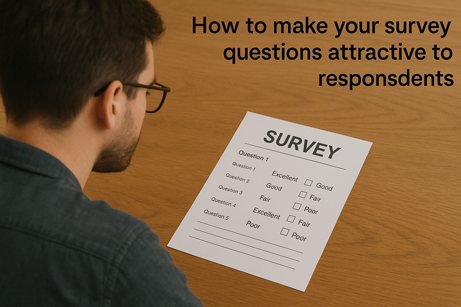 How to make your survey questions attractive to respondents